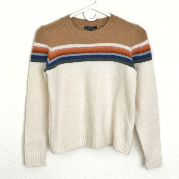 Forever 21 Crew Neck Knitted Sweater - Picture 1 of 2